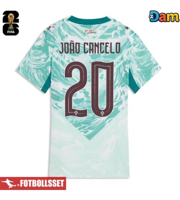 Portugal Joao Cancelo #20 Bortatröja Dam VM 2026 Kortärmad